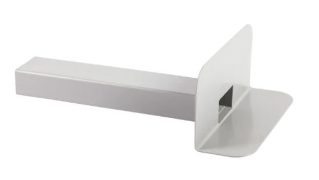 Szögletes oldalkifolyó PVC